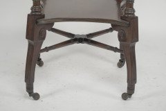 Jas Shoolbred Aesthetic Movement Walnut Octagonal Center Table - Thumbnail 6