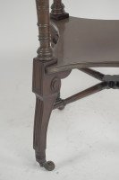 Jas Shoolbred Aesthetic Movement Walnut Octagonal Center Table - Thumbnail 8