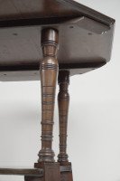 Jas Shoolbred Aesthetic Movement Walnut Octagonal Center Table - Thumbnail 12