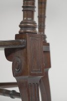 Jas Shoolbred Aesthetic Movement Walnut Octagonal Center Table - Thumbnail 14