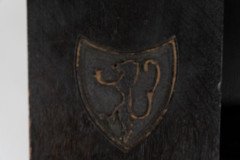 Seymour Easton. a Gothic Revival Ebonized Tabard Inn Library Revolving Bookcase. - Thumbnail 12