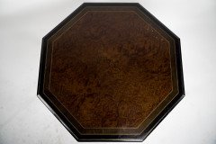 Gillow and Co., attributed – Aesthetic Movement Ebonised Mahogany and Amboyna Top Centre Table - Thumbnail 10