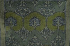 C F A Voysey for Liberty & Co. a Rare ' Glenmure' Donegal Rug with Rich Colors - Thumbnail 3