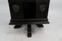 Seymour Easton. a Gothic Revival Ebonized Tabard Inn Library Revolving Bookcase. - Thumbnail 17