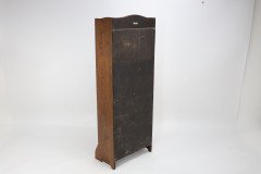 Liberty & Co. an English Arts & Crafts Oak Bookcase, with Shaped Upper Details - Thumbnail 4