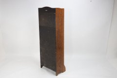 Liberty & Co. an English Arts & Crafts Oak Bookcase, with Shaped Upper Details - Thumbnail 6