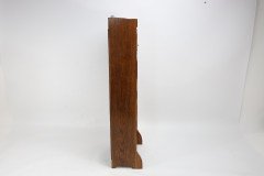 Liberty & Co. an English Arts & Crafts Oak Bookcase, with Shaped Upper Details - Thumbnail 7
