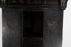 Seymour Easton. A Gothic Revival Ebonized Tabard Inn Library Revolving Bookcase - Thumbnail 29