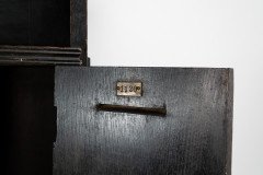 Seymour Easton. a Gothic Revival Ebonized Tabard Inn Library Revolving Bookcase. - Thumbnail 34