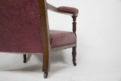 Henry William Batley Attri, Jas. Shoolbred. an Aesthetic Movement Oak Armchair. - Thumbnail 14
