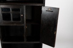 Seymour Easton. a Gothic Revival Ebonized Tabard Inn Library Revolving Bookcase. - Thumbnail 35