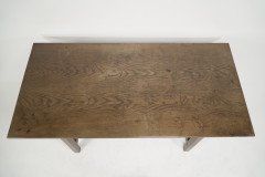 Gordon Russell. a Rare Super Quality Arts & Crafts Cotswold School Oak Dining Table. - Thumbnail 3