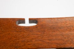 Two Glasgow Style Arts & Crafts Oak Armchairs & a Single Matching Dining Chair - Thumbnail 39