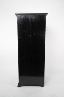 Daniel Cottier a Rare and Early Anglo- Japanese Ebonized Tall Chest of Drawers - Thumbnail 4
