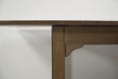 Gordon Russell. a Rare Super Quality Arts & Crafts Cotswold School Oak Dining Table. - Thumbnail 8