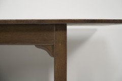 Gordon Russell. a Rare Super Quality Arts & Crafts Cotswold School Oak Dining Table. - Thumbnail 9