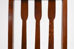 Two Glasgow Style Arts & Crafts Oak Armchairs & a Single Matching Dining Chair - Thumbnail 43