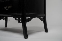 Heals, attributed. An Anglo-Japanese Ebonized Side Cabinet with Japanese Fretwork - Thumbnail 19
