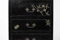 Daniel Cottier a Rare and Early Anglo- Japanese Ebonized Tall Chest of Drawers - Thumbnail 10
