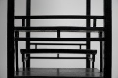 Heals, attributed. An Anglo-Japanese Ebonized Side Cabinet with Japanese Fretwork - Thumbnail 22