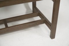Gordon Russell. a Rare Super Quality Arts & Crafts Cotswold School Oak Dining Table. - Thumbnail 14