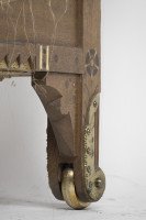 Leonard William Collmann, an Exhibition Quality Gothic Revival Oak Chaise Lounge - Thumbnail 17