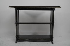 Dr C. Dresser, Style Of, Aesthetic Movement Carved, Gilded & Ebonized Side Table - Thumbnail 2