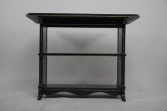 Dr C. Dresser, Style Of, Aesthetic Movement Carved, Gilded & Ebonized Side Table - Thumbnail 3