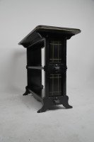 Dr C. Dresser, Style Of, Aesthetic Movement Carved, Gilded & Ebonized Side Table - Thumbnail 5