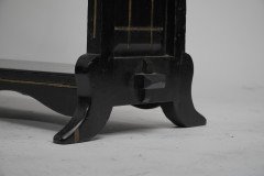 Dr C. Dresser, Style Of, Aesthetic Movement Carved, Gilded & Ebonized Side Table - Thumbnail 10