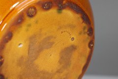 Bretby. a Large English Arts and Crafts Planter with Green Fading to Yellow Body - Thumbnail 4