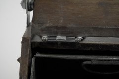 Dr C Dresser Attri, Aesthetic Movement Walnut Coal Scuttle with Stylized Mounts - Thumbnail 12