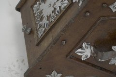 Dr C Dresser Attri, Aesthetic Movement Walnut Coal Scuttle with Stylized Mounts - Thumbnail 18