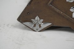 Dr C Dresser Attri, Aesthetic Movement Walnut Coal Scuttle with Stylized Mounts - Thumbnail 20
