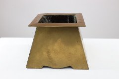 Margaret Gilmour, Attr. an Arts & Crafts Brass Planter Depicting a Galleon - Thumbnail 3