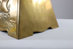 Margaret Gilmour, Attr. an Arts & Crafts Brass Planter Depicting a Galleon - Thumbnail 11
