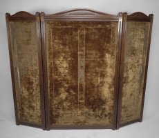 Bruce Talbert An Aesthetic Movement Three-Fold Screen with Birds Amongst Blossom - Thumbnail 4