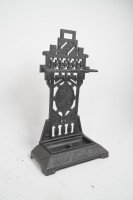 Robbins & Co Attributed to Henry Jeckyll an Anglo- Japanese Cast Iron Stick Stand - Thumbnail 3