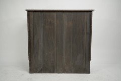 Glasgow School Green Stained Cypress Wood, Glazed Bookcase Mackintosh Attributed - Thumbnail 7