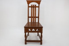 Shapland and Petter. an Arts & Crafts Oak Chair in the Style of M. H. Baillie Scott - Thumbnail 8