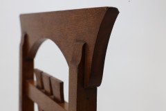 Shapland and Petter. an Arts & Crafts Oak Chair in the Style of M. H. Baillie Scott - Thumbnail 11