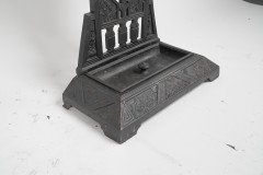 Robbins & Co Attributed to Henry Jeckyll an Anglo- Japanese Cast Iron Stick Stand - Thumbnail 10