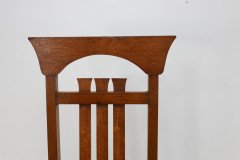 Shapland and Petter. an Arts & Crafts Oak Chair in the Style of M. H. Baillie Scott - Thumbnail 18