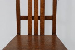 Shapland and Petter. an Arts & Crafts Oak Chair in the Style of M. H. Baillie Scott - Thumbnail 19
