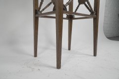 Jas Shoolbred a Gothic Revival Oak Side Table with Upper Gallery - Thumbnail 12