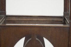 William James Neatby Attr an Arts & Crafts Glasgow Style Mahogany Plant Stand - Thumbnail 9