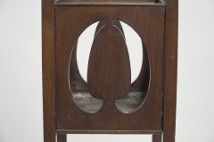 William James Neatby Attr an Arts & Crafts Glasgow Style Mahogany Plant Stand - Thumbnail 10