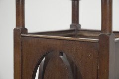 William James Neatby Attr an Arts & Crafts Glasgow Style Mahogany Plant Stand - Thumbnail 12
