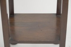 William James Neatby Attr an Arts & Crafts Glasgow Style Mahogany Plant Stand - Thumbnail 15
