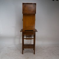 W Mf. a Stunning Rare Cutlery Service for 12 Persons in Original Stylised Secessionist Oak Cabinet - Thumbnail 5